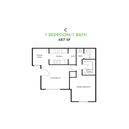 C floor plan